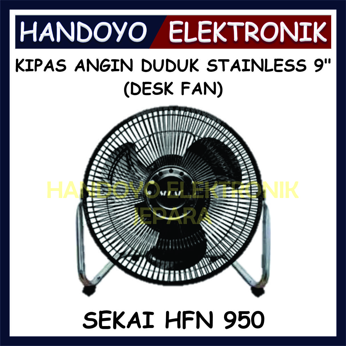Desk Fan Sekai HFN 950 (9 Inch)