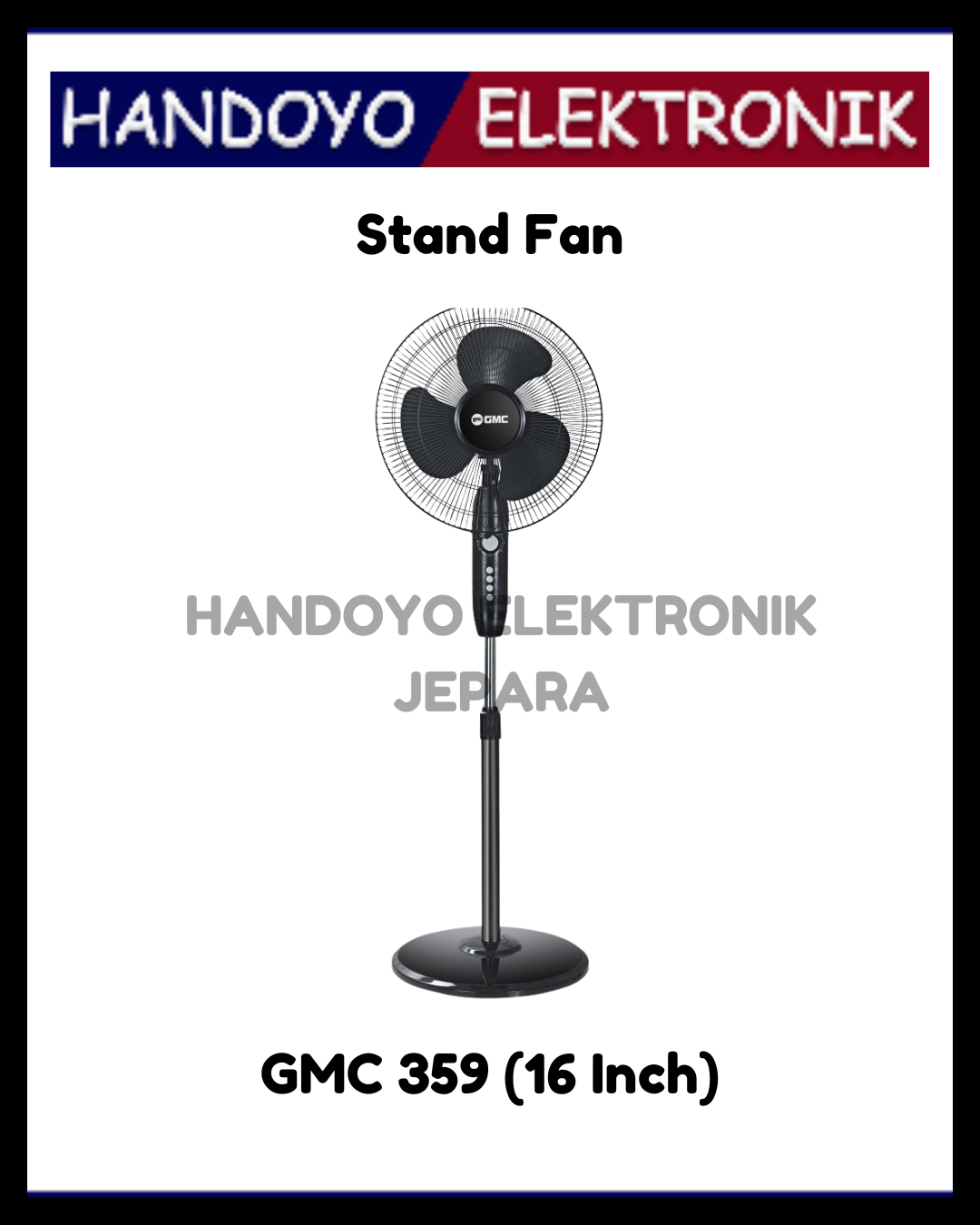 Stand Fan GMC 359 (16 Inch)