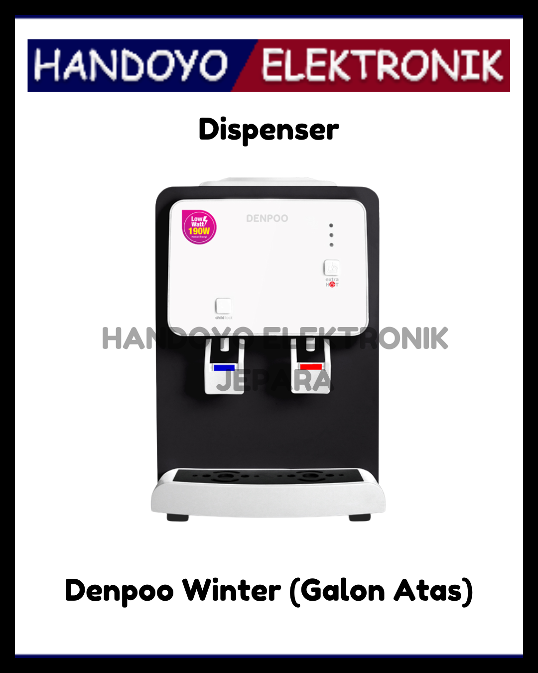 Dispenser Denpoo Winter (Galon Atas)