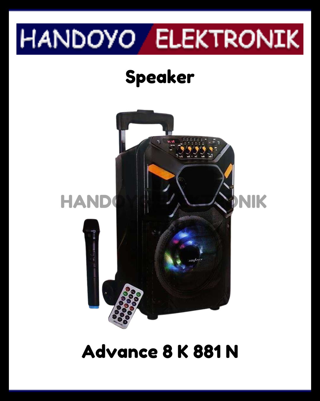 Speaker Advance 8 K 881 N