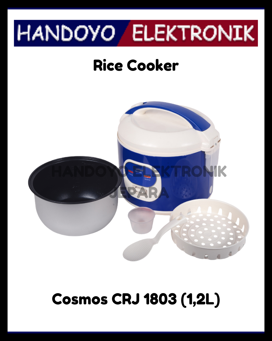 Rice Cooker Cosmos CRJ 1803 (1,2L)