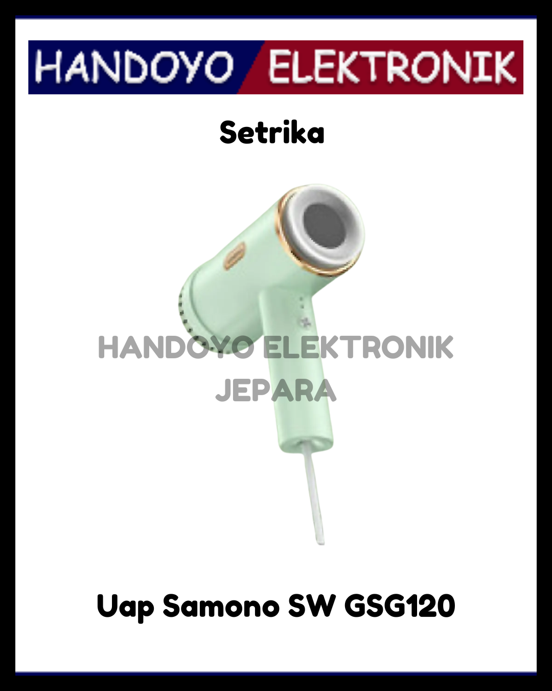 Setrika Uap Garment Steamer Foldable Samono SW GSG120