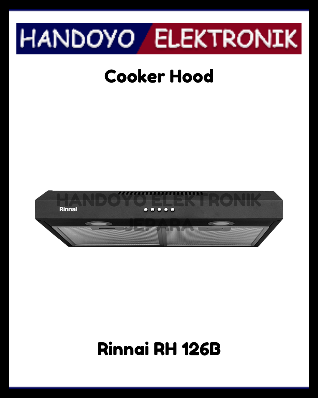 Cooker Hood Rinnai RH 126B